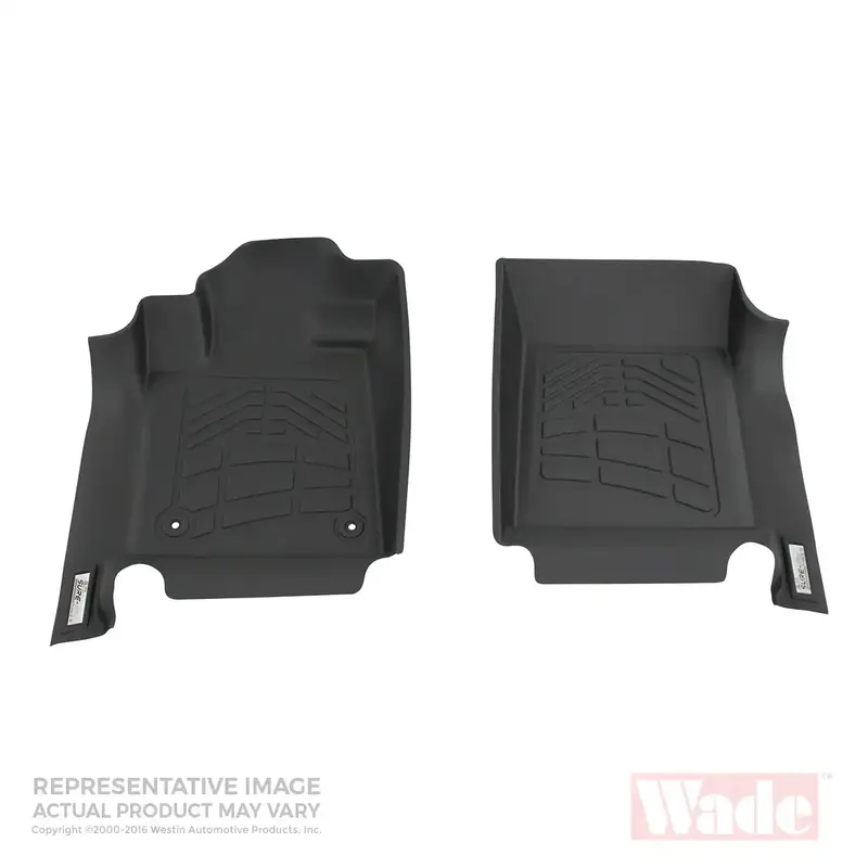 Westin Sure-Fit Gray Floor Liners – Front Pair, Custom Molded For Vehicle-Specific Protection 1